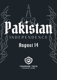 Pakistan Independence Poster Image Preview