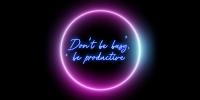 Be Productive Twitter post Image Preview