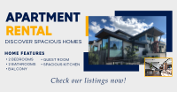 Apartment Rental Real Estate Facebook Ad Design