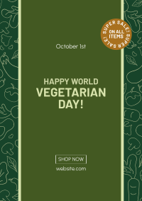 Vegetarian Day Poster Image Preview