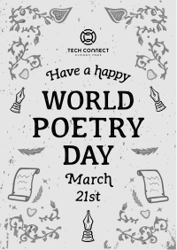 World Poetry Day Flyer Image Preview
