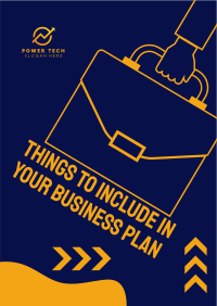 Business Plan Flyer Image Preview