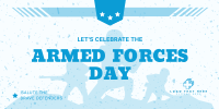 Armed Forces Day Greetings Twitter post Image Preview