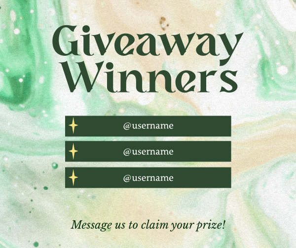 Giveaway Announcement Facebook Post Design Image Preview