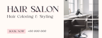 Hair Styling Salon Facebook Cover Design