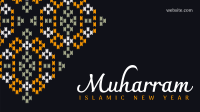 Blessed Muharram  Facebook Event Cover Design
