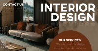 Interior Design Services Facebook Ad Design