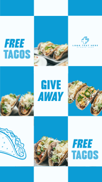 Tacos Giveaway Instagram story Image Preview