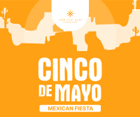 Mexican Fiesta Facebook Post Design