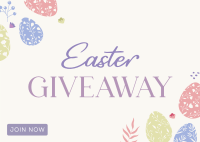 Easter Egg Giveaway Postcard Image Preview