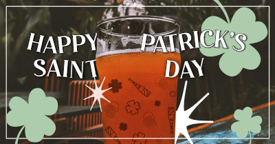 Happy Saint Patrick's Day Facebook ad Image Preview