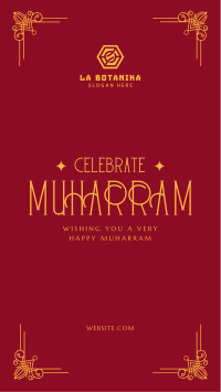 Bless Muharram Instagram story Image Preview
