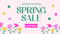 Celebrate Spring Sale Facebook Event Cover Design