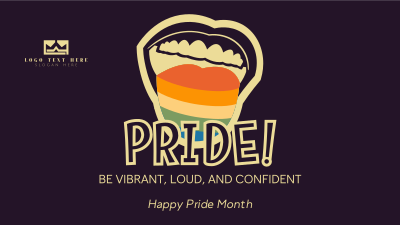 Say Pride Celebration Facebook event cover Image Preview