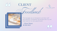 Spa Client Feedback Video Image Preview