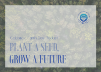 Plant Seed Grow Future Earth Postcard Image Preview