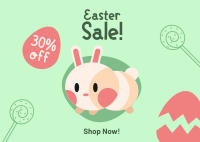Blessed Easter Sale Postcard Image Preview
