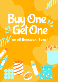 Beeswax Product Promo Flyer Image Preview