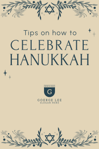 Celebrating Hanukkah Pinterest Pin Image Preview