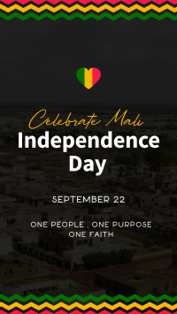 Republic Of Mali Instagram Story Design