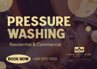 Pressure Wash Service Postcard Image Preview