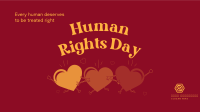 Human Rights Day Facebook Event Cover Design