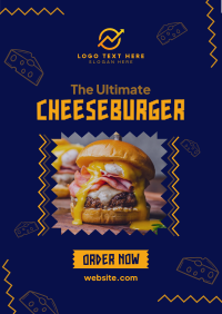 Classic Cheeseburger Flyer Image Preview