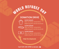 World Refugee Day Donations Facebook Post Image Preview