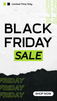 Black Fri-Yay Instagram story Image Preview