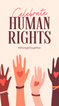 Human Rights Campaign Instagram Story Design