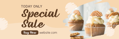 Homemade Muffins Twitter header (cover) Image Preview