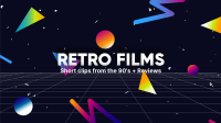 Retro Films YouTube cover (channel art) Image Preview