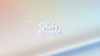 Cute Inspirational Quote YouTube cover (channel art) Image Preview