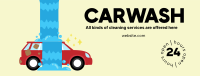 Carwash Services Facebook Cover Design