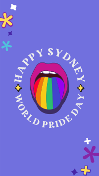 Pride Mouth Instagram Story Design