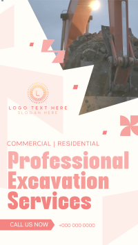 Professional Excavation Services YouTube short Image Preview