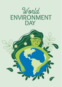 Mother Earth Environment Day Flyer Design