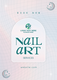 Girly Cosmic Nail Salon Flyer Image Preview