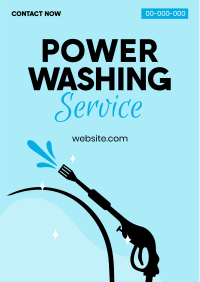 Professional Power Washing Flyer Design