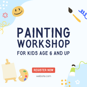 Art Class For Kids Instagram post Image Preview
