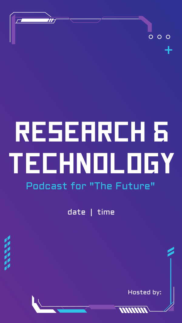 The Future Podcast Instagram Story Design Image Preview
