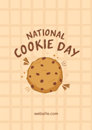 Cute Cookie Day Poster Image Preview