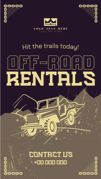 Rustic Off-road Rentals TikTok Video Preview