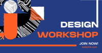 Modern Abstract Design Workshop Facebook ad Image Preview