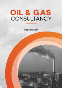 Oil and Gas Consultancy Poster Design