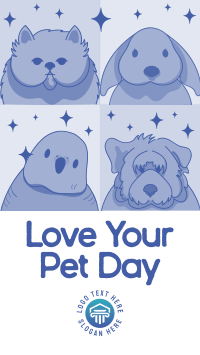 Modern Love Your Pet Day Instagram reel Image Preview