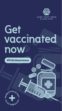Be Safe from Polio Facebook Story Design