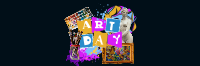 Art Day Collage Twitter header (cover) Image Preview