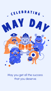 Celebrate May Day YouTube short Image Preview