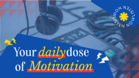 Motivational Podcast Facebook event cover Image Preview